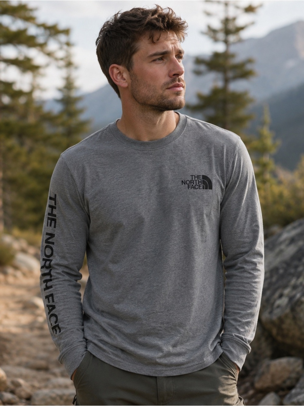 The North Face Gray Longsleeve